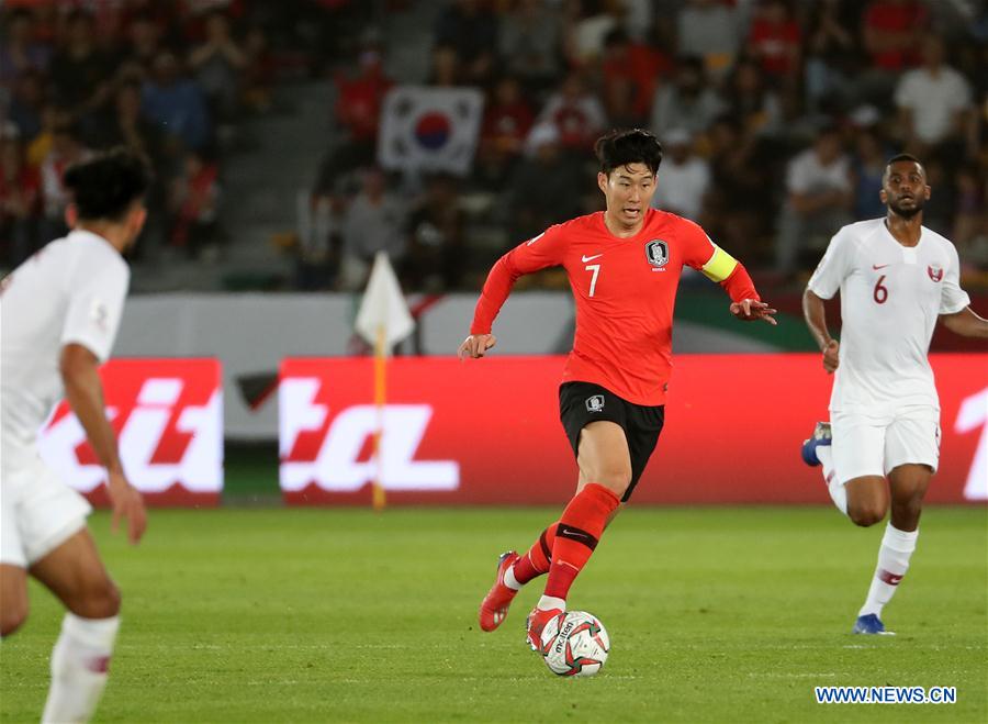 (SP)UAE-ABU DHABI-SOCCER-AFC ASIAN CUP 2019-QUARTERFINAL-KOR VS QAT