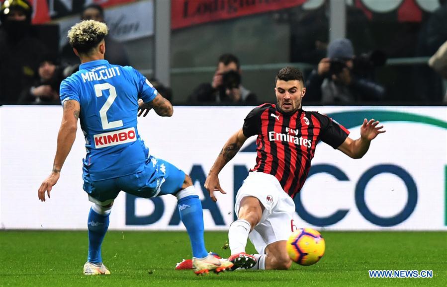 (SP)ITALY-MILAN-SOCCER-SERIE A-AC MILAN VS NAPOLI