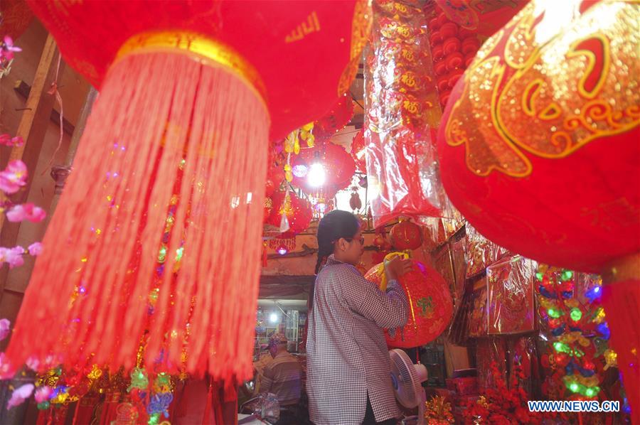 INDONESIA-JAKARTA-CHINESE NEW YEAR-DECORATIONS