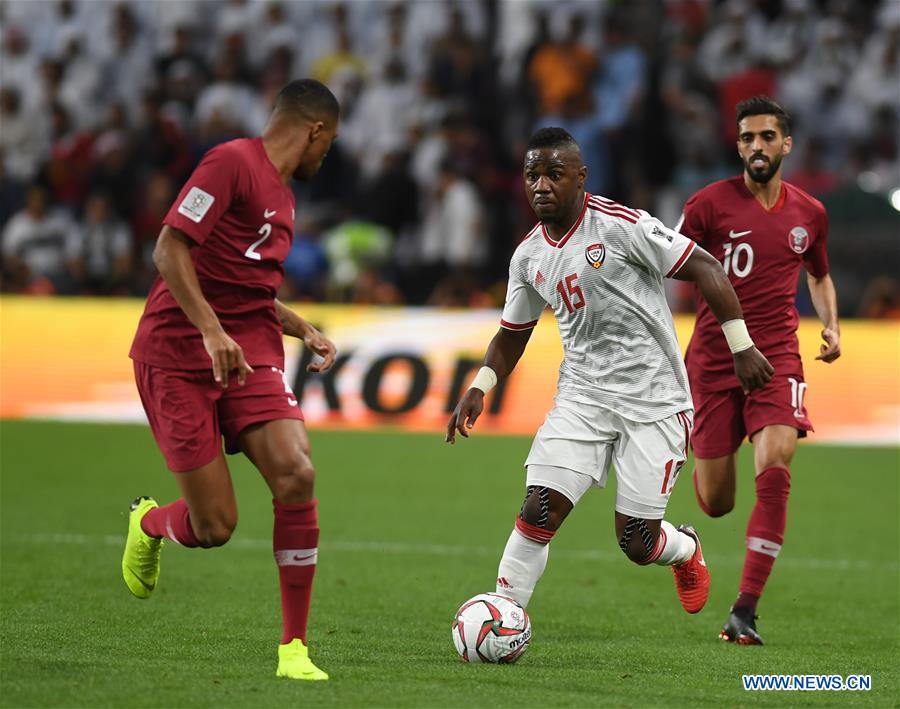 (SP)UAE-ABU DHABI-SOCCER-AFC ASIAN CUP 2019-SEMIFINAL-UAE VS QAT