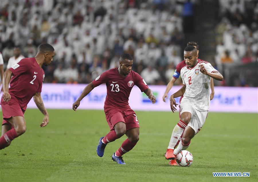 (SP)UAE-ABU DHABI-SOCCER-AFC ASIAN CUP 2019-SEMIFINAL-UAE VS QAT