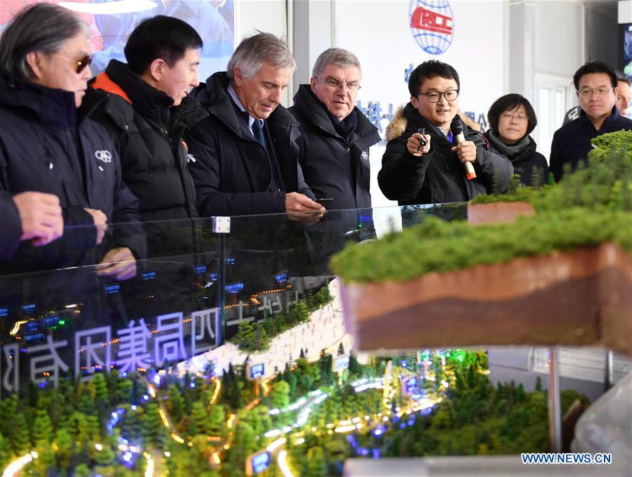 (SP)CHINA-BEIJING OLYMPIC WINTER GAMES-IOC PRESIDENT-VISIT