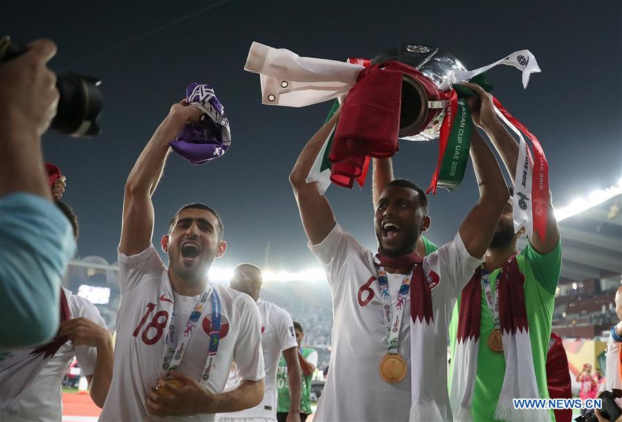 (SP)UAE-ABU DHABI-SOCCER-AFC ASIAN CUP 2019-FINAL-JPN VS QAT