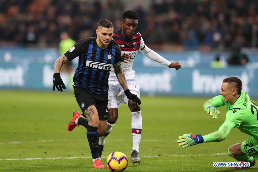 (SP)ITALY-MILAN-SOCCER-SERIE A-INTER VS BOLOGNA