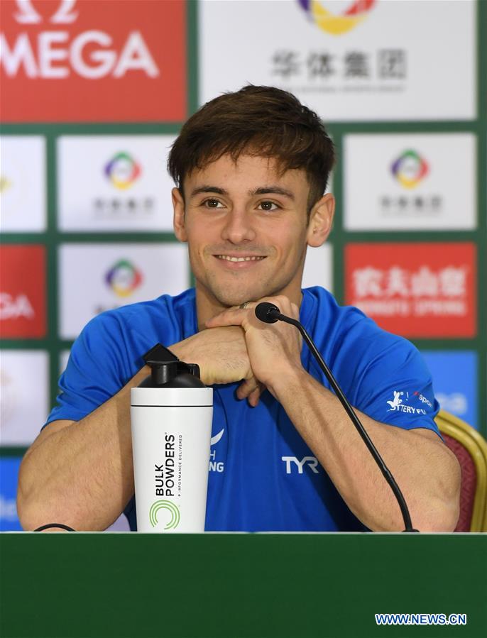 (SP)CHINA-BEIJING-DIVING-FINA DIVING WORLD SERIES-PRESS CONFERENCE (CN)