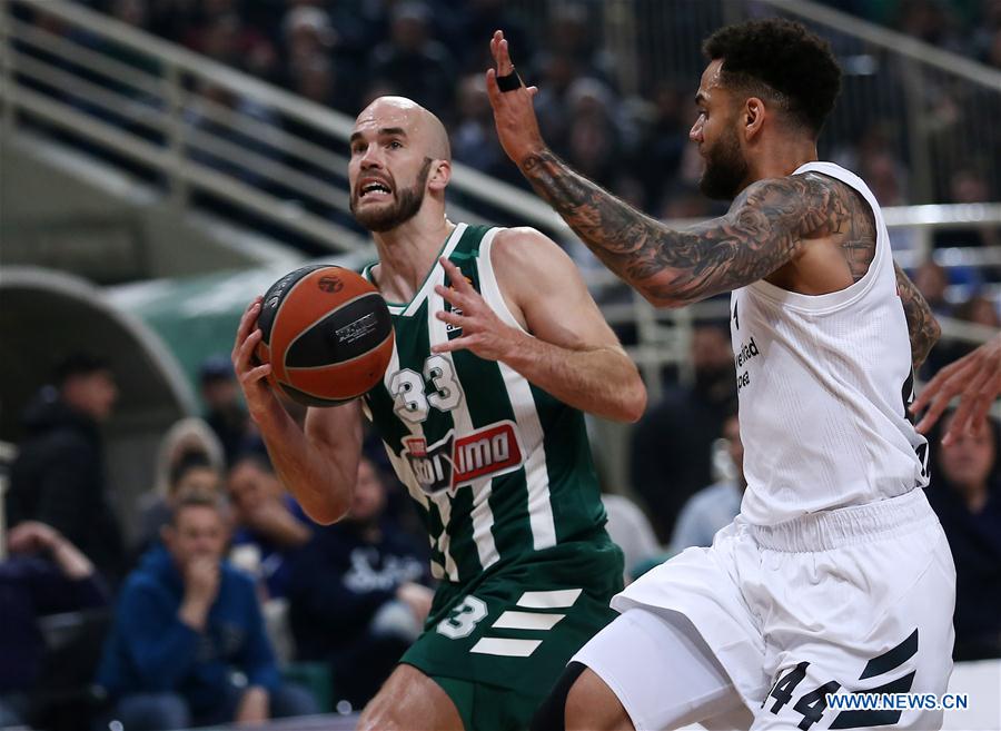 (SP)GREECE-ATHENS-BASKETBALL-EUROLEAGUE-PANATHINAIKOS VS REAL MADRID