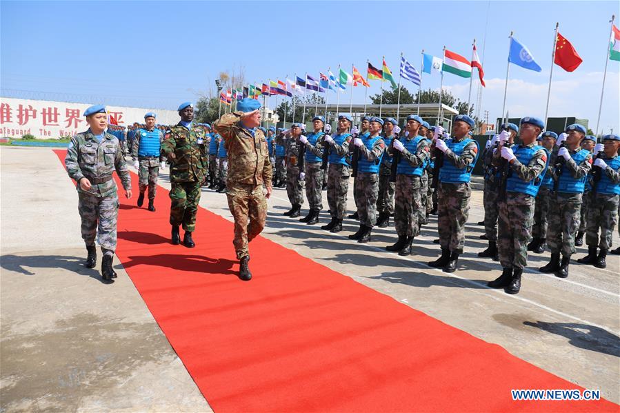 LEBANON-BEIRUT-CHINESE PEACEKEEPER-UN MEDAL