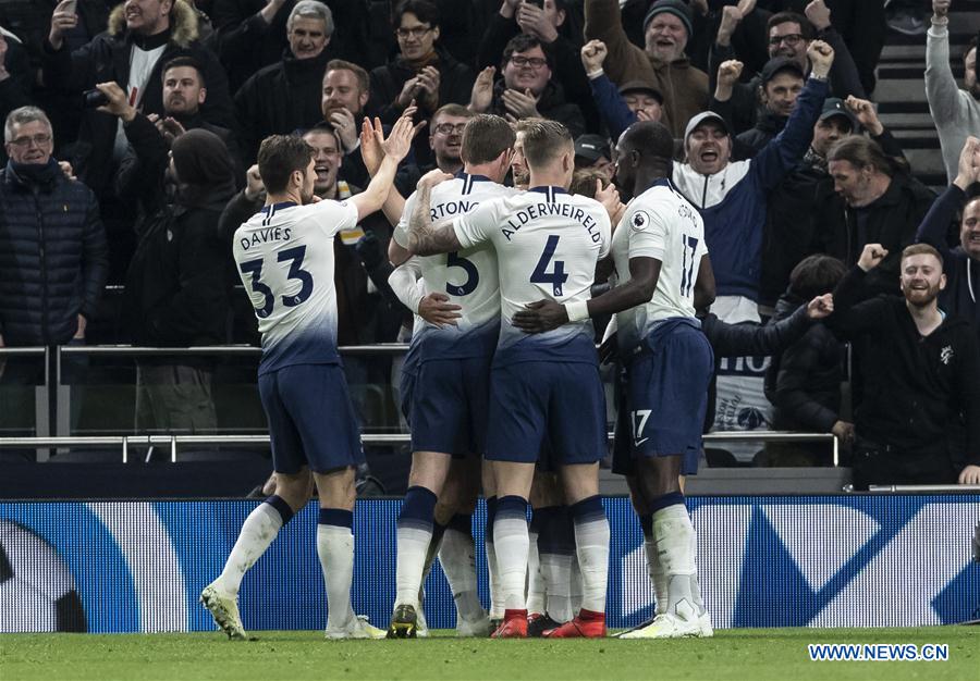 (SP)BRITAIN-LONDON-FOOTBALL-PREMIER LEAGUE-TOT HOTSPUR VS CRYSTAL PALACE