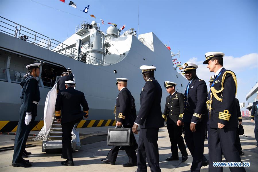 CHINA-QINGDAO-PLA NAVY-70TH ANNIVERSARY-FOREIGN DELEGATIONS-VISIT (CN)