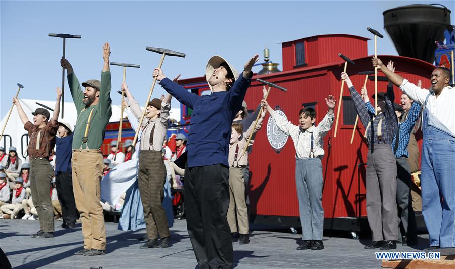 U.S.-SALT LAKE CITY-TRANSCONTINENTAL RAILROAD-ANNIVERSARY