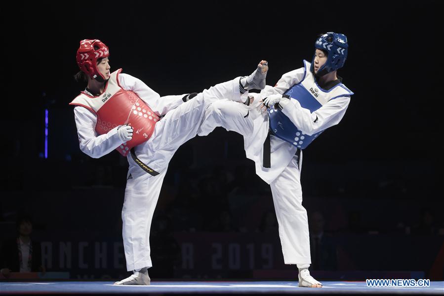 (SP) BRITAIN-MANCHESTER-TAEKWONDO-WORLD CHAMPIONSHIP-DAY 3