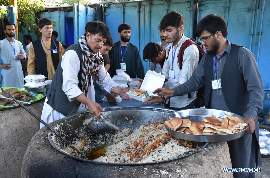 AFGHANISTAN-BALKH-RAMADAN-FOOD DISTRIBUTION