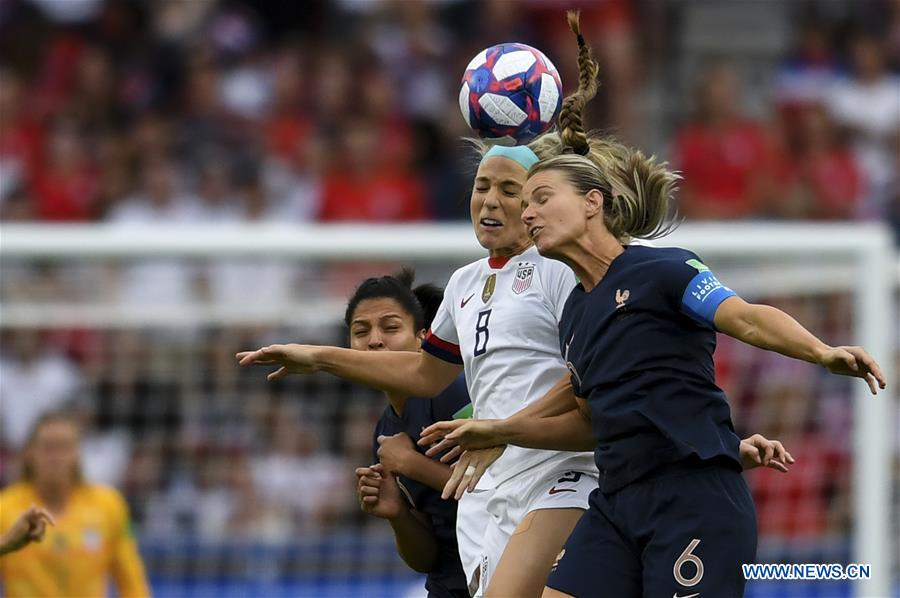 (SP)FRANCE-PARIS-FIFA WOMEN'S WORLD CUP-QUARTERFINAL-FRA VS USA