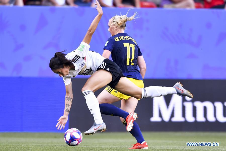 (SP)FRANCE-RENNES-FIFA WOMEN'S WORLD CUP-QUARTERFINALS-GER VS SWE