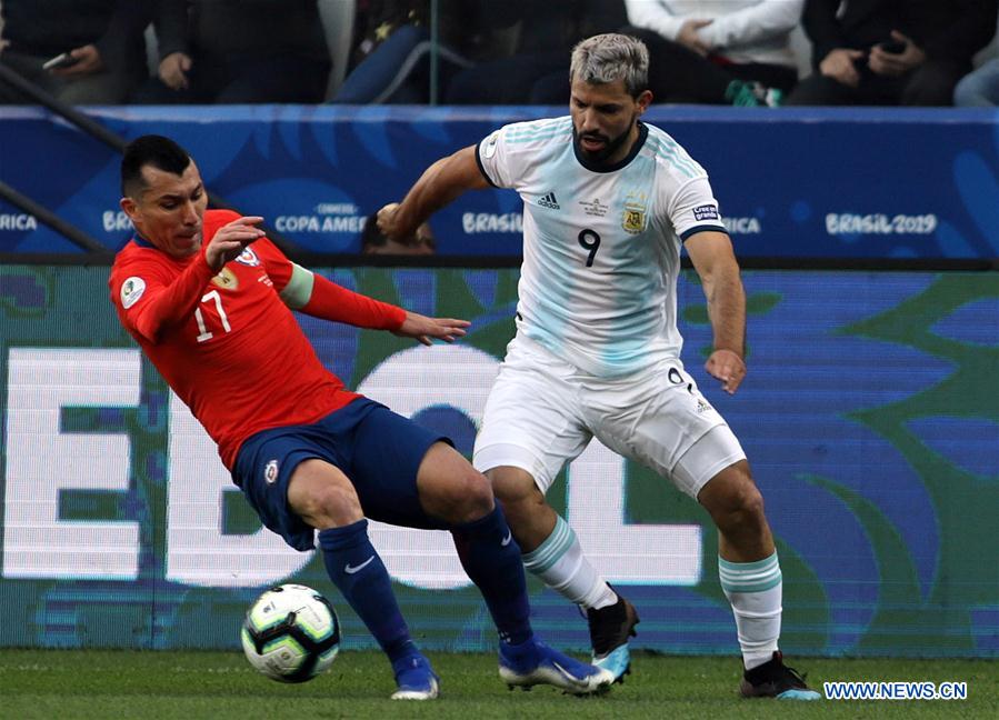 (SP)BRAZIL-SAO PAULO-FOOTBALL-COPA AMERICA 2019-ARGENTINA VS CHI