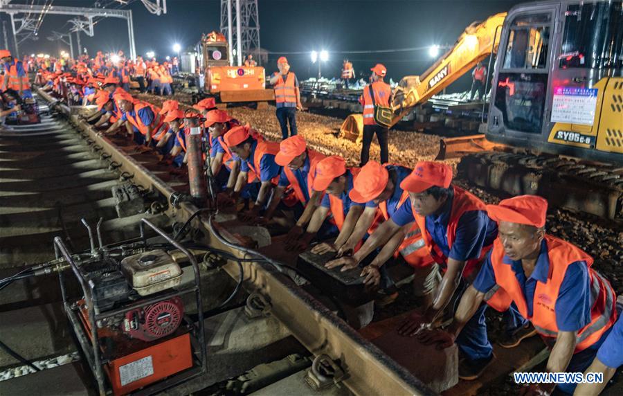 CHINA-JIANGXI-NANCHANG-HIGH-SPEED RAILWAY-CONSTRUCTION (CN)