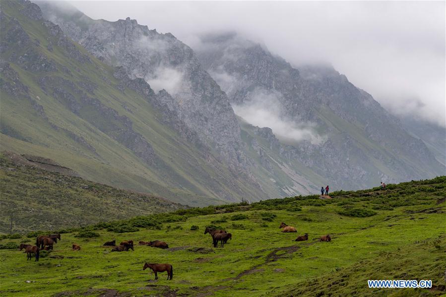 CHINA-XINJIANG-DUSHANZI-KUPA HIGHWAY-SCENERY (CN)