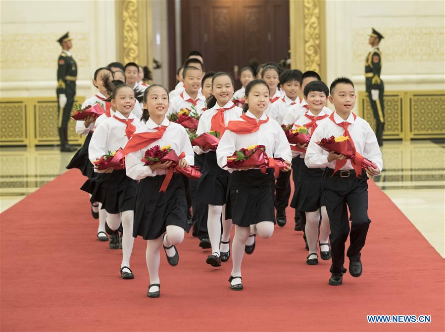 CHINA-BEIJING-NATIONAL MEDALS-HONORARY TITLES-PRC FOUNDING-70TH ANNIVERSARY (CN)