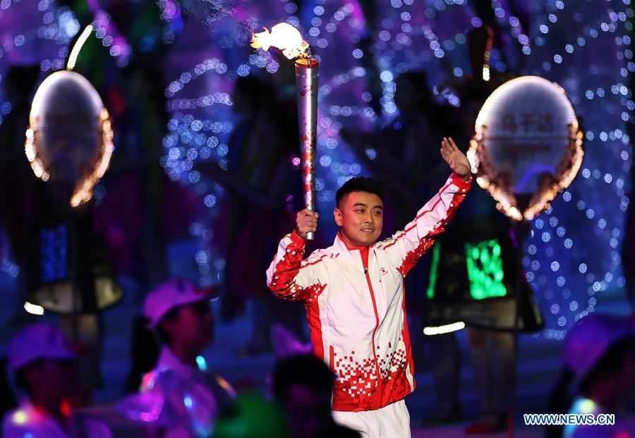 (SP)CHINA-WUHAN-7TH MILITARY WORLD GAMES-OPENING CEREMONY