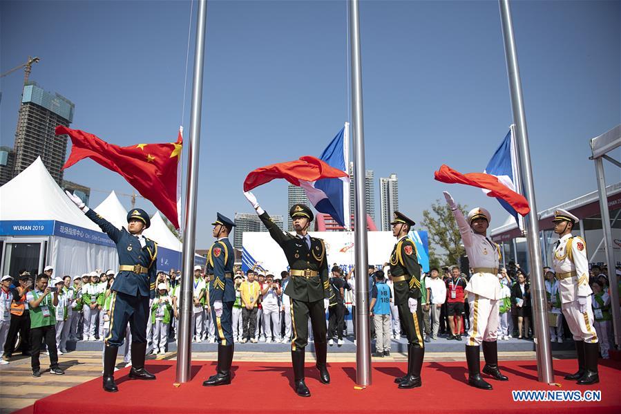 (SP)CHINA-WUHAN-7TH MILITARY WORLD GAMES-CYCLING ROAD-INDIVIDUAL TIME TRIAL WOMEN-FINAL