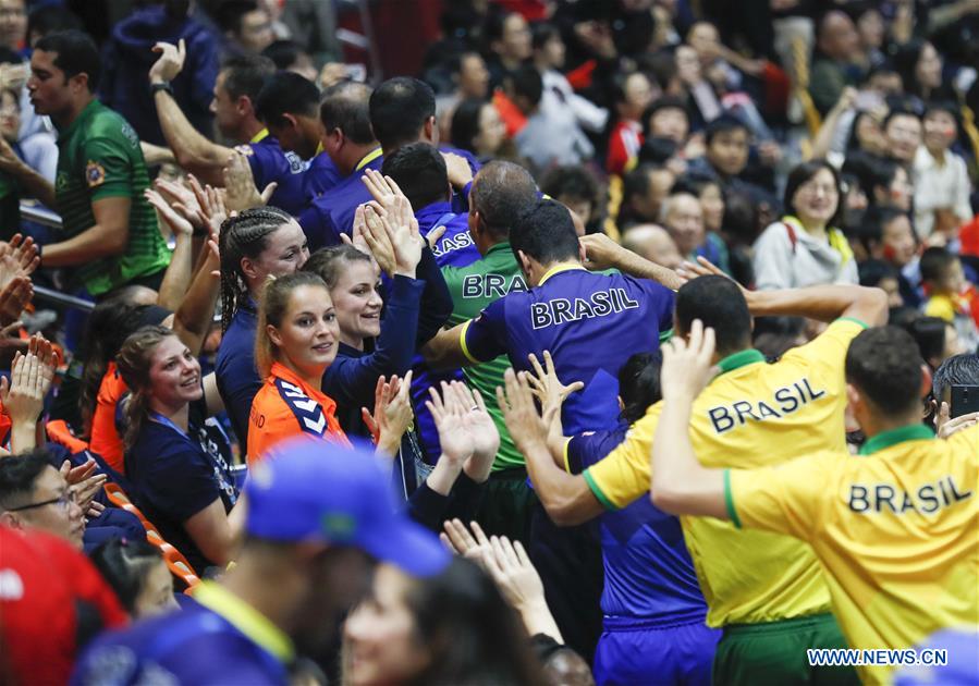 (SP)CHINA-WUHAN-7TH MILITARY WORLD GAMES-VOLLEYBALL