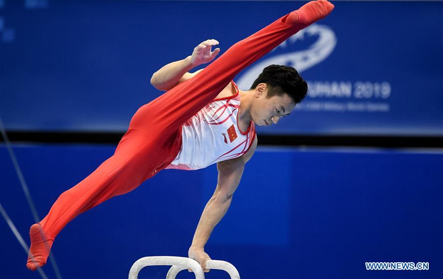 (SP)CHINA-WUHAN-7TH MILITARY WORLD GAMES-ARTISTIC GYMNASTICS