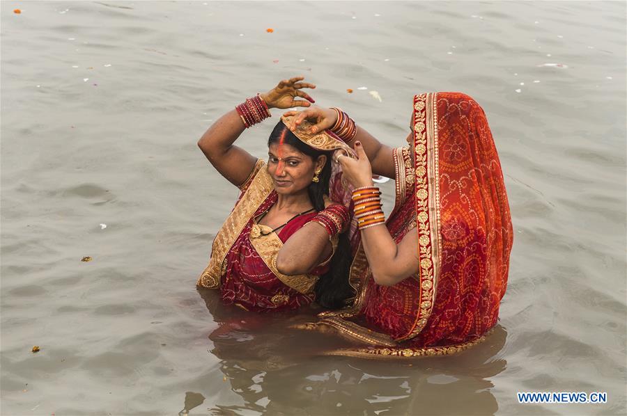 INDIA-KOLKATA-CHHATH FESTIVAL