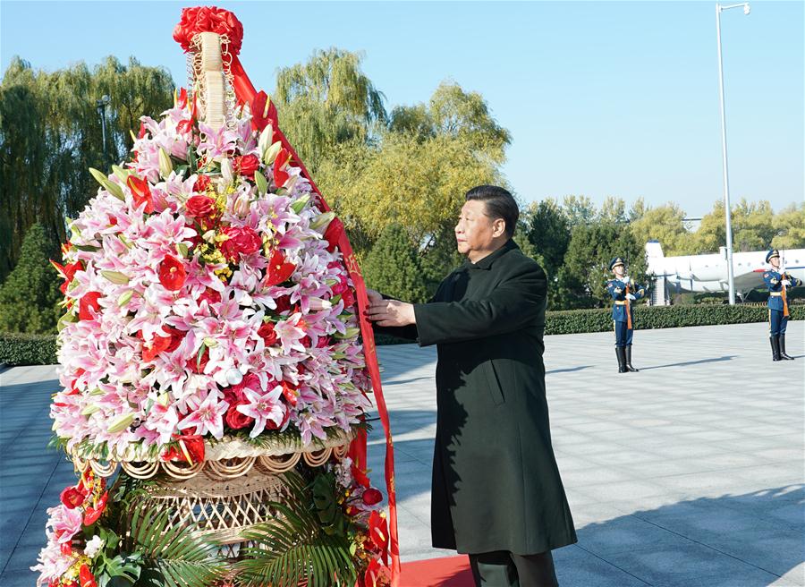 CHINA-BEIJING-XI JINPING-PLA AIR FORCE-70TH FOUNDING ANNIVERSARY (CN)