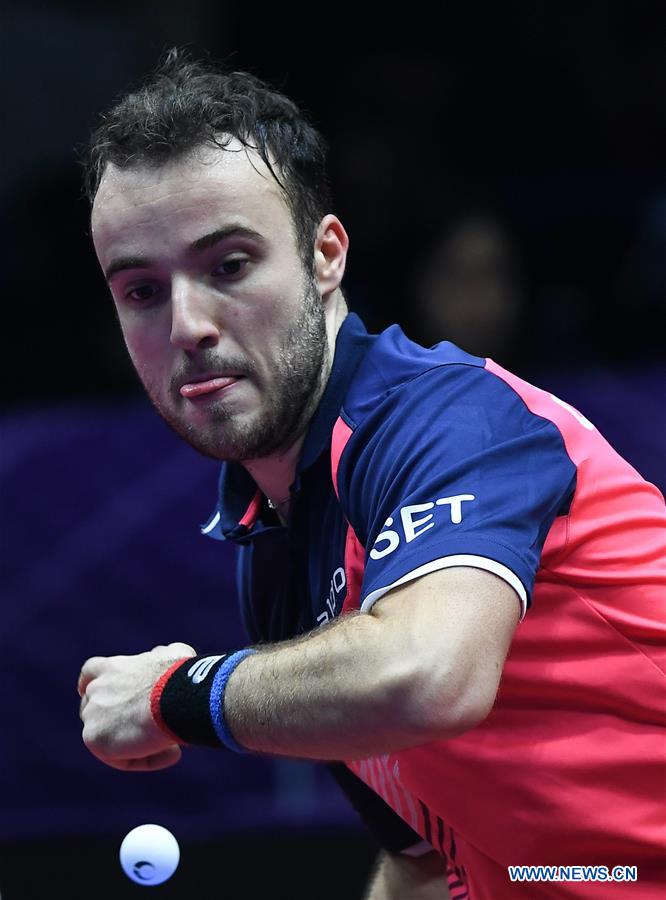 (SP)CHINA-CHENGDU-TABLE TENNIS-ITTF MEN'S WORLD CUP-ROUND OF 16 (CN)