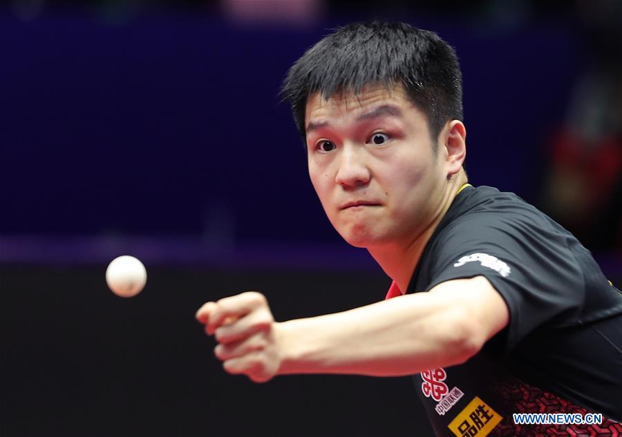 (SP)CHINA-CHENGDU-TABLE TENNIS-ITTF MEN'S WORLD CUP-ROUND OF 16 (CN)