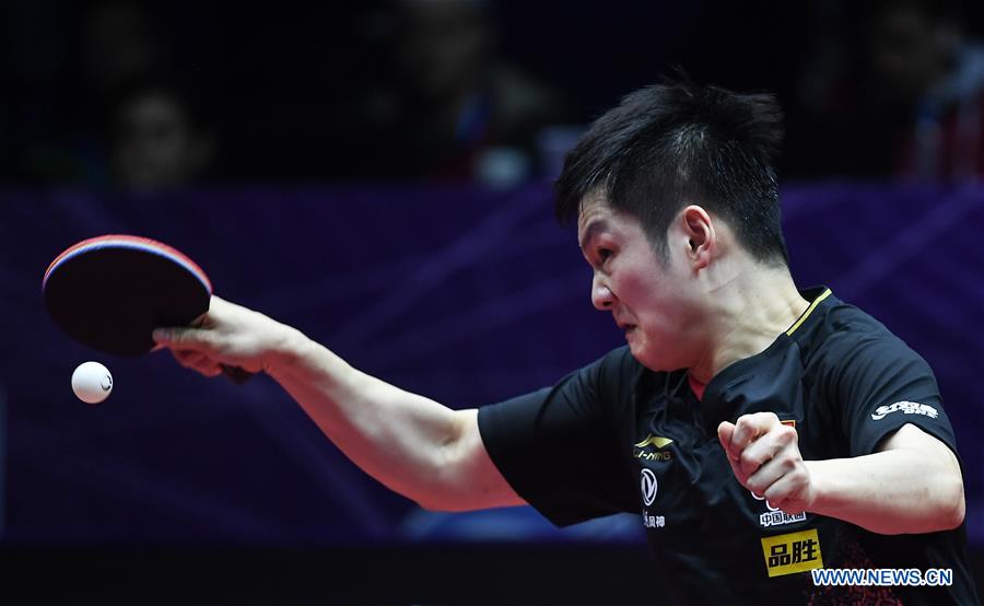 (SP)CHINA-CHENGDU-TABLE TENNIS-ITTF MEN'S WORLD CUP-ROUND OF 16 (CN)