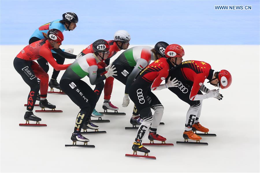 (SP)THE NETHERLANDS-DORDRECHT-ISU WORLD CUP-SHORT TRACK