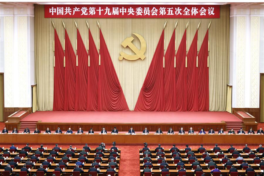 CHINA-BEIJING-19TH CPC CENTRAL COMMITTEE-5TH PLENARY SESSION (CN)