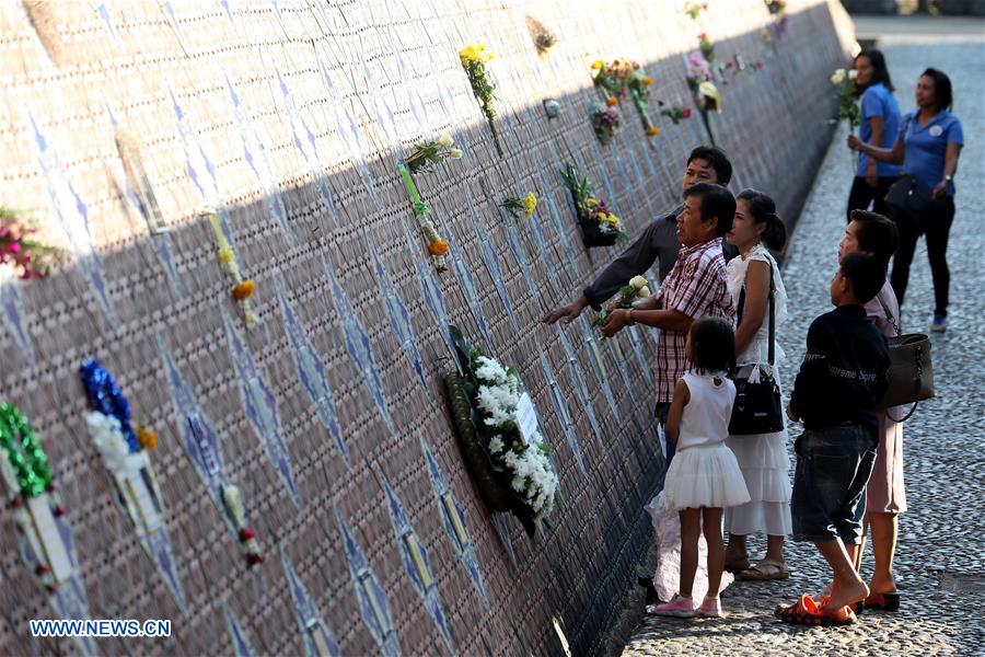 THAILAND-PHANGNGA-TSUNAMI MEMORIAL PARK-INDIAN OCEAN TSUNAMI-14TH ANNIVERSARY-MOURNING