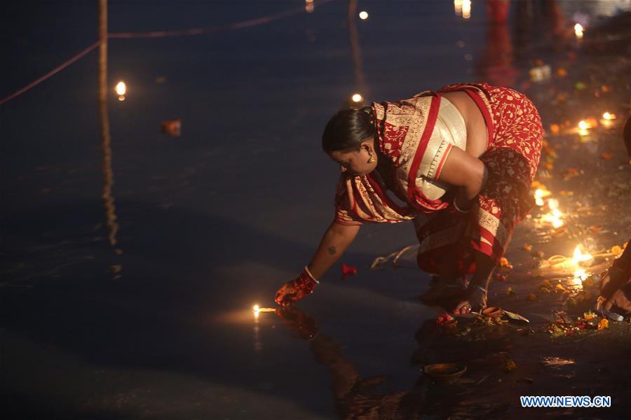 NEPAL-CHITWAN-CHHATH FESTIVAL