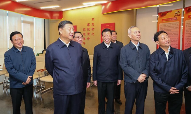 Xi Jinping inspects Shanghai