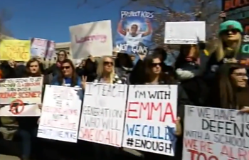 Mass rally in Washington to demand gun control changes