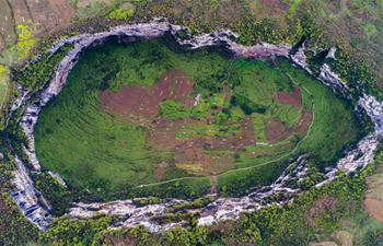 Altogether six sinkholes found in southwest China