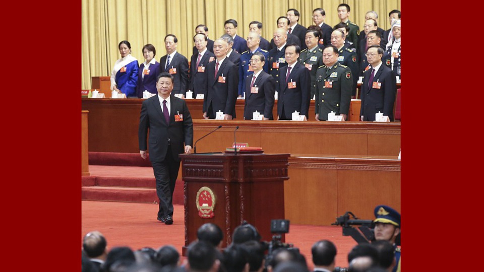 习近平当选国家主席、中央军委主席